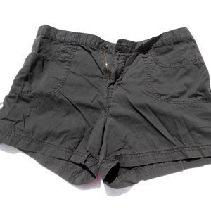 2/$8 Faded Glory Black Shorts Sz 12